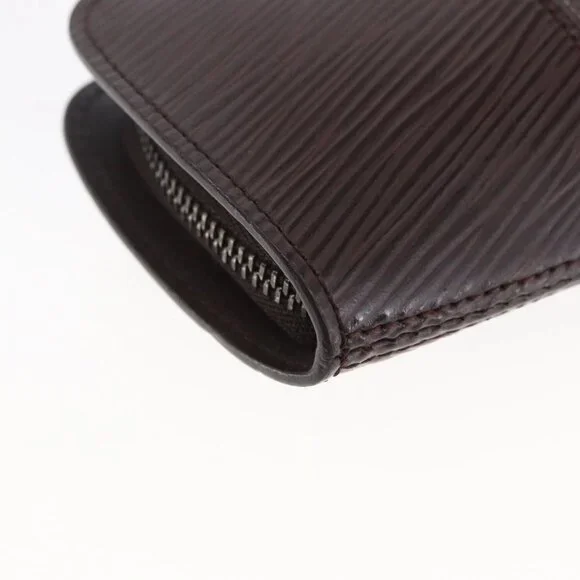 LOUIS VUITTON Epi Porte Monnaie Z Coin Purse Mocha M6368B LV Auth ep11384 - Picture 15 of 16
